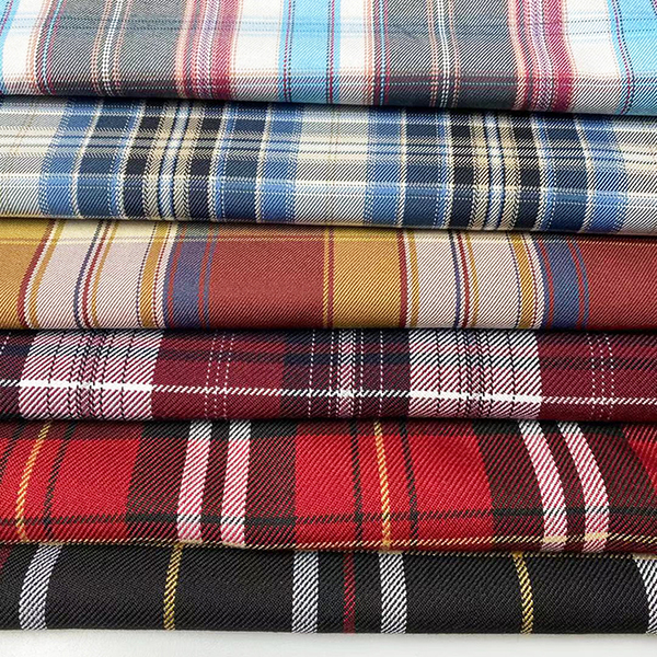 check/plaid school uniform fabric
